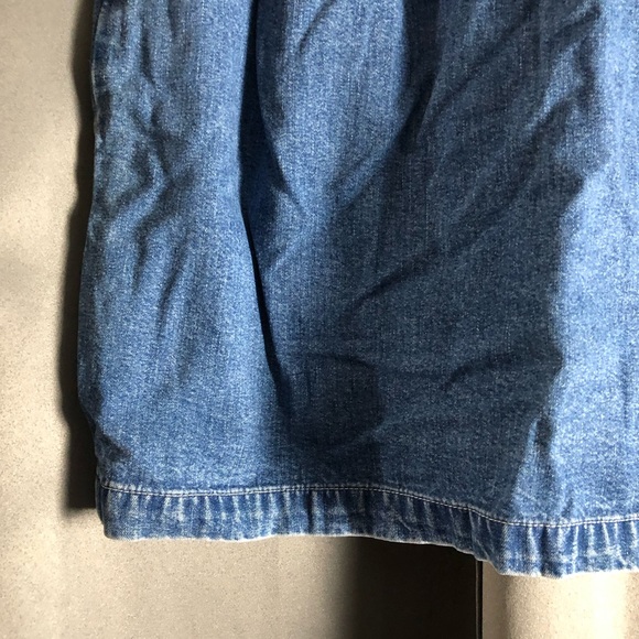 Vintage Eddie Bauer Denim Levi’s Button Down Pencil Skirt - Picture 11 of 11